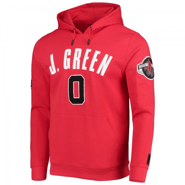 Толстовка с капюшоном Jalen Green Houston Rockets Pro Standard - Red - фирменная одежда NBA