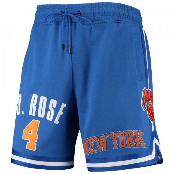 Шорты Derrick Rose New York Knicks Pro Standard Replica - Blue - спортивная одежда НБА