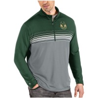 Кофта Milwaukee Bucks Antigua Pace - Hunter Green/Gray