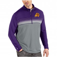 Толстовка на короткой молнии Phoenix Suns Antigua Pace - Purple/Gray