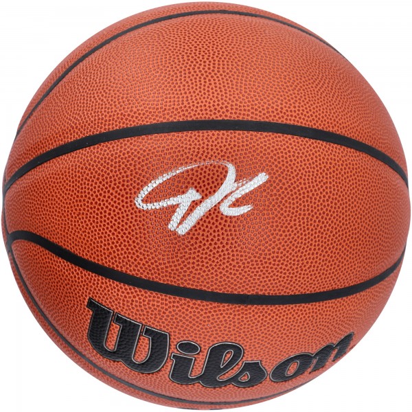 Autographed Milwaukee Bucks Giannis Antetokounmpo Fanatics Authentic Wilson Indoor/Outdoor Basketball