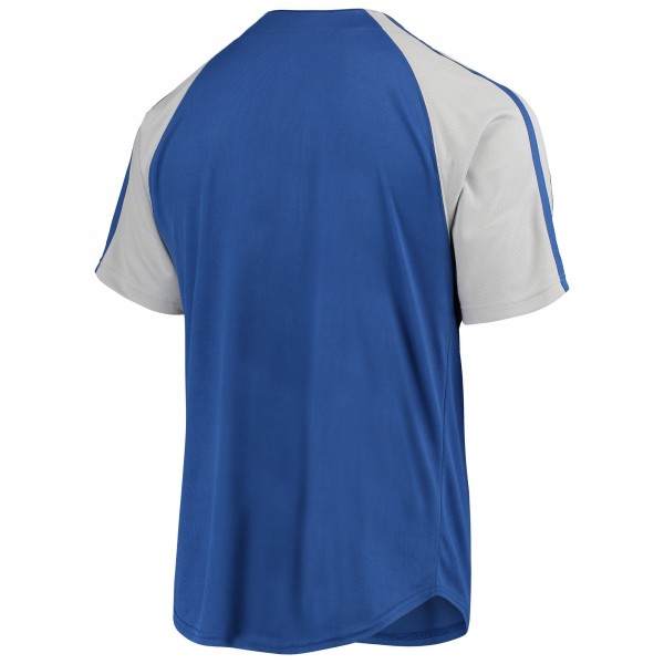 Игровая форма  Los Angeles Dodgers Stitches Button-Down Raglan Replica - Royal