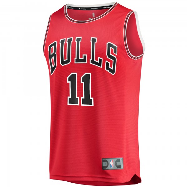 Игровая форма  DeMar DeRozan Chicago Bulls 2021/22 Fast Break Road Replica - Icon Edition - Red