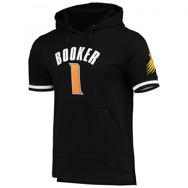 Именная футболка с капюшоном Devin Booker Phoenix Suns Pro Standard - Black