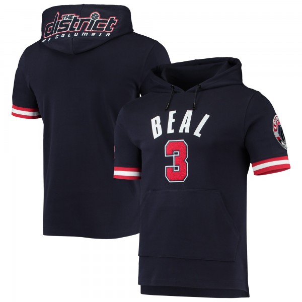Толстовка с капюшоном Bradley Beal Washington Wizards Pro Standard Short Sleeve - Navy - фирменная одежда NBA
