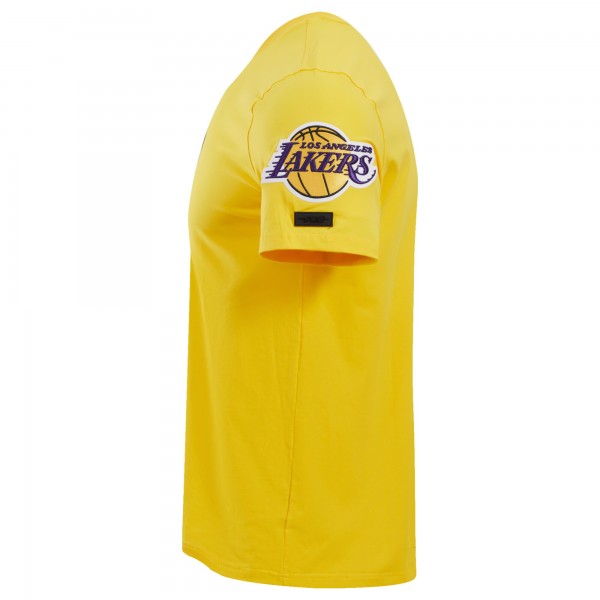Футболка LeBron James Los Angeles Lakers Pro Standard #6 Caricature - Gold