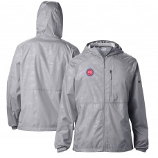 Ветровка на молнии Detroit Pistons Columbia Camo Flash Forward - Gray