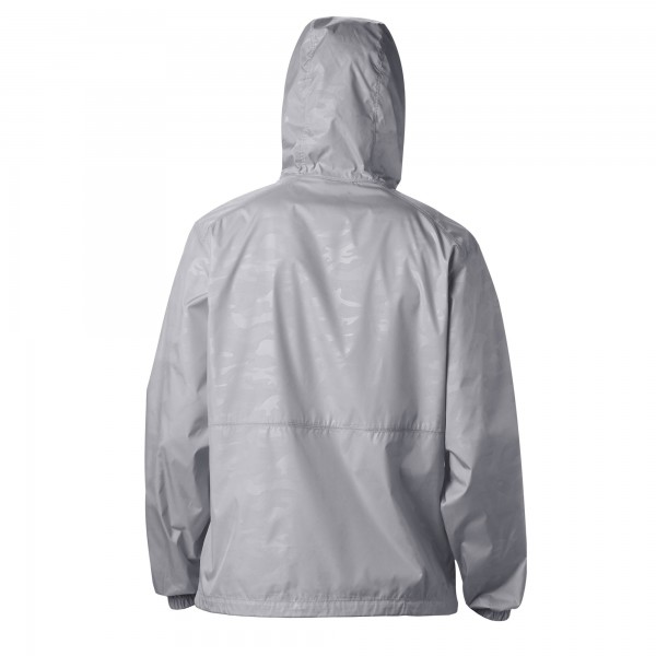 Ветровка на молнии Detroit Pistons Columbia Camo Flash Forward - Gray