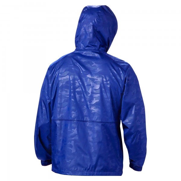 Golden State Warriors Columbia Royal Camo Flash Forward Full-Zip Windbreaker Jacket