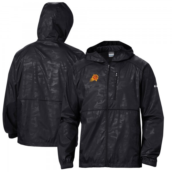 Ветровка на молнии Phoenix Suns Columbia Camo Flash Forward - Black