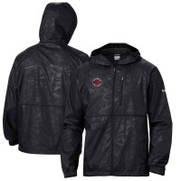 Ветровка на молнии Toronto Raptors Columbia Camo Flash Forward - Black