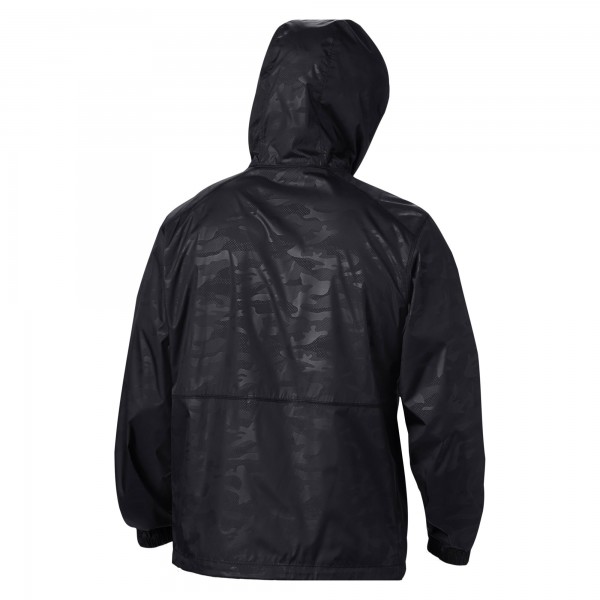 Ветровка на молнии Toronto Raptors Columbia Camo Flash Forward - Black