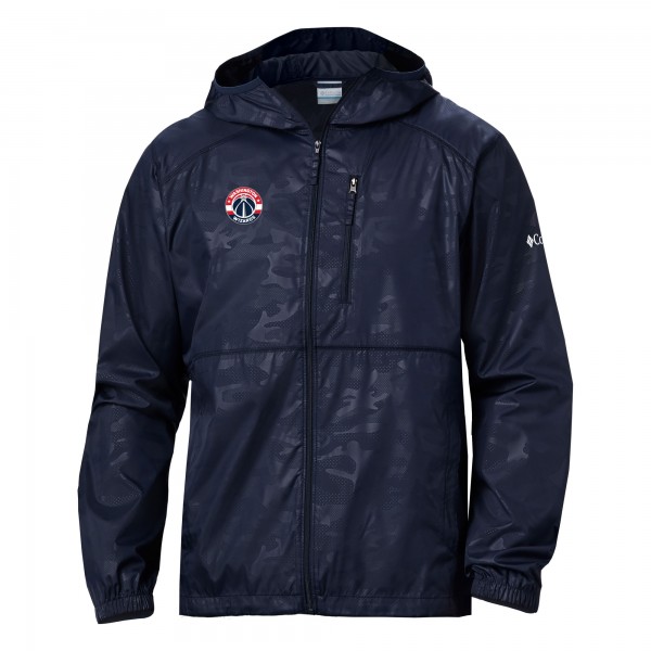 Ветровка на молнии Washington Wizards Columbia Camo Flash Forward - Navy