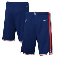 Шорты Youth Brooklyn Nets Nike Navy 2021/22 City Edition Courtside Swingman