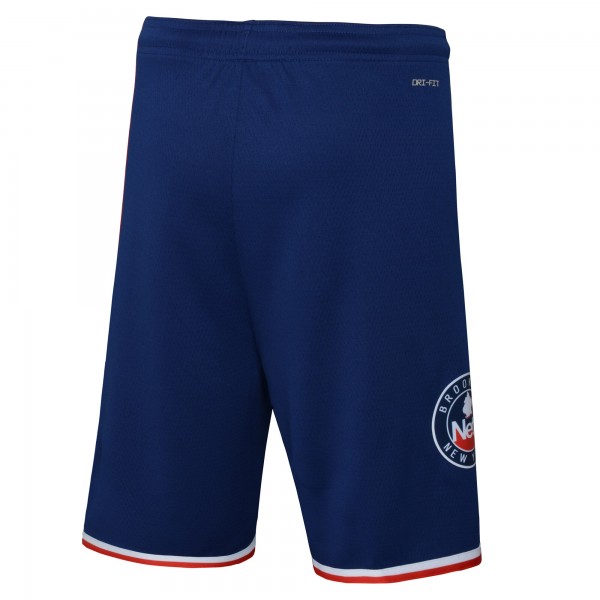 Шорты Youth Brooklyn Nets Nike Navy 2021/22 City Edition Courtside Swingman