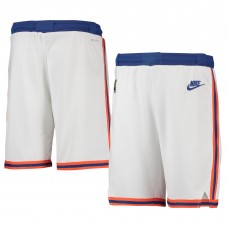 Шорты New York Knicks Nike Youth 2021/22 Courtside Swingman Performance - Classic Edition - White