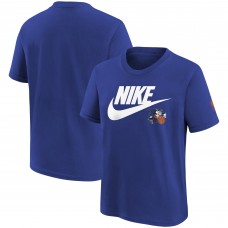 Детская футболка New York Knicks Nike 2021/22 Classic Edition Futura - Blue