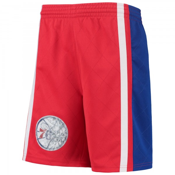 Детские шорты Philadelphia 76ers Mitchell & Ness 1996 Hardwood Classics 75th Anniversary Swingman - Red - атрибутика NBA