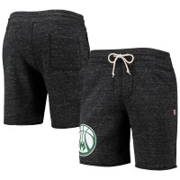 Шорты Milwaukee Bucks Homage Primary Logo Tri-Blend Sweat - Charcoal