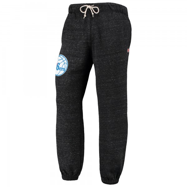 Philadelphia 76ers Homage Charcoal Tri-Blend Sweatpants