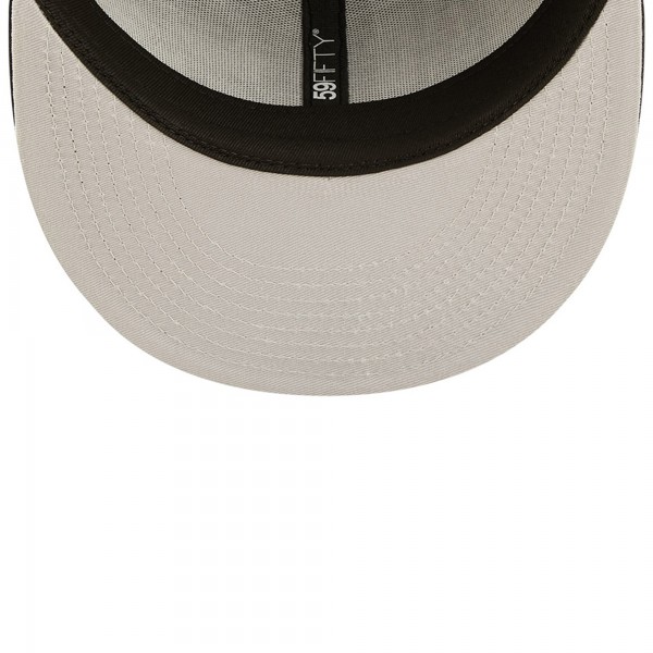 Бейсболка Philadelphia 76ers New Era 2022 NBA Draft 59FIFTY - Black/White