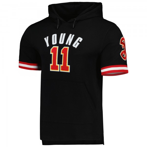 Именная футболка с капюшоном Trae Young Atlanta Hawks Pro Standard - Black