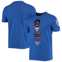 Футболка Joel Embiid Philadelphia 76ers Pro Standard Caricature - Royal
