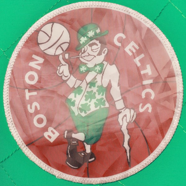 Куртка Boston Celtics Mitchell & Ness Hardwood Classics 75th Anniversary Authentic - Kelly Green