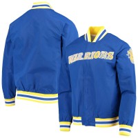 Куртка Golden State Warriors Mitchell & Ness Hardwood Classics 75th Anniversary Authentic - Royal