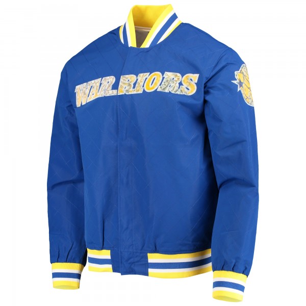 Куртка Golden State Warriors Mitchell & Ness Hardwood Classics 75th Anniversary Authentic - Royal