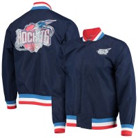 Куртка Houston Rockets Mitchell & Ness Hardwood Classics 75th Anniversary Authentic - Navy