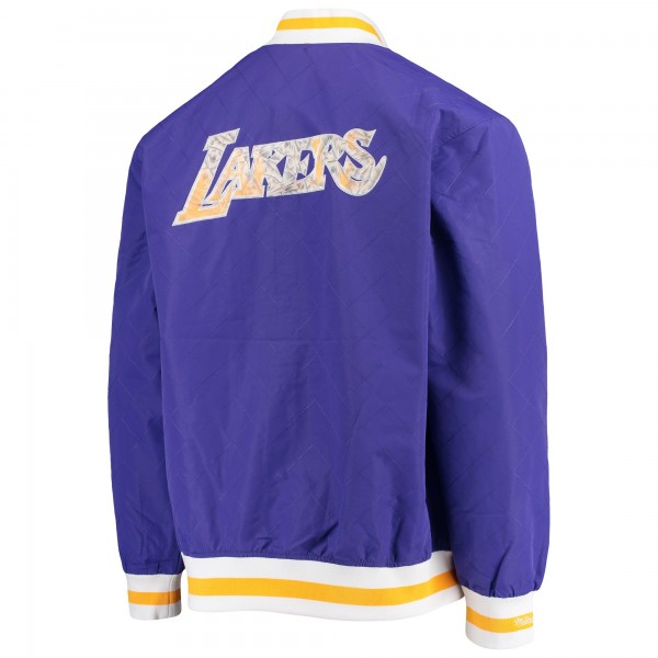 Куртка Los Angeles Lakers Mitchell & Ness Hardwood Classics 75th Anniversary Authentic - Purple