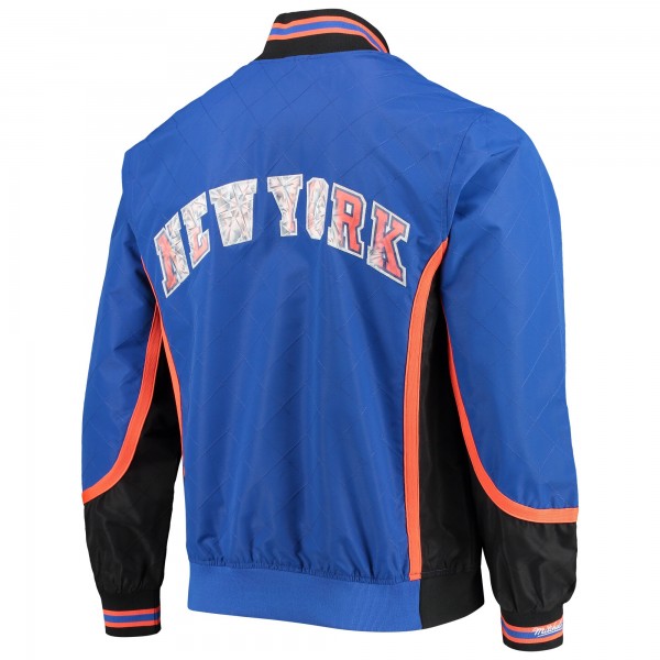 Куртка New York Knicks Mitchell & Ness Hardwood Classics 75th Anniversary Authentic - Blue