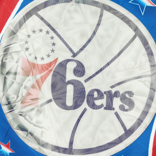 Куртка Philadelphia 76ers Mitchell & Ness Hardwood Classics 75th Anniversary Authentic - Red