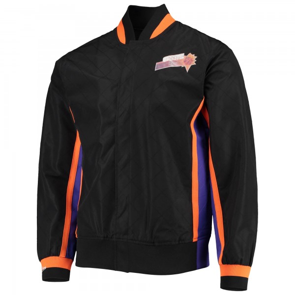 Куртка на кнопках Phoenix Suns Mitchell & Ness Hardwood Classics 75th Anniversary Authentic Warmup - Black