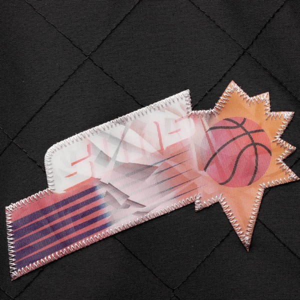 Куртка на кнопках Phoenix Suns Mitchell & Ness Hardwood Classics 75th Anniversary Authentic Warmup - Black