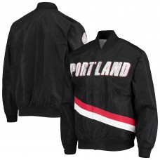 Куртка Portland Trail Blazers Mitchell & Ness Hardwood Classics 75th Anniversary Authentic - Black