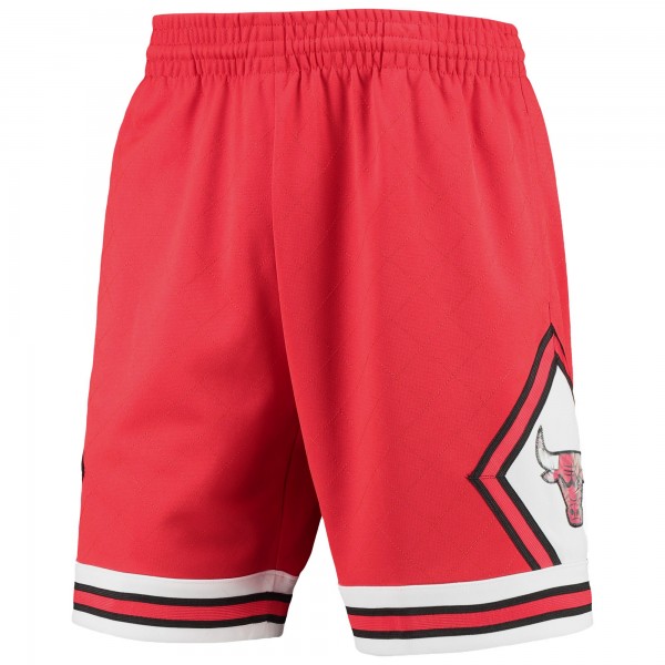 Шорты Chicago Bulls Mitchell & Ness 1997 Hardwood Classics 75th Anniversary Swingman - Red - спортивная одежда НБА