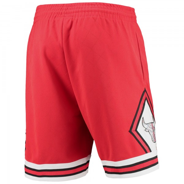 Шорты Chicago Bulls Mitchell & Ness 1997 Hardwood Classics 75th Anniversary Swingman - Red - спортивная одежда НБА