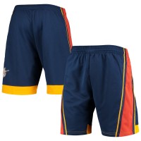 Шорты Golden State Warriors Mitchell & Ness 2009 Hardwood Classics 75th Anniversary Swingman - Navy