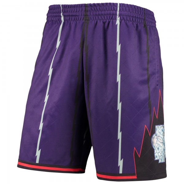 Шорты Toronto Raptors Mitchell & Ness 1998 Hardwood Classics 75th Anniversary Swingman - Purple