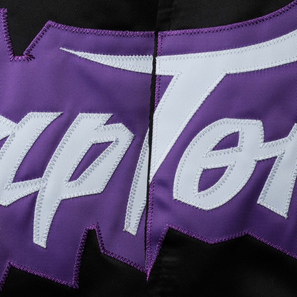 Куртка Toronto Raptors Mitchell & Ness Hardwood Classics Reload 3.0 Raglan Full-Snap Satin - Black/Red