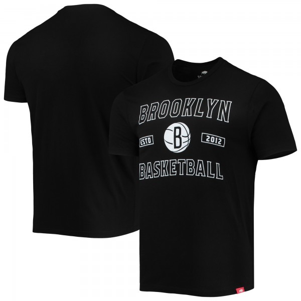 Футболка Brooklyn Nets Sportiqe Tri-Blend - Black