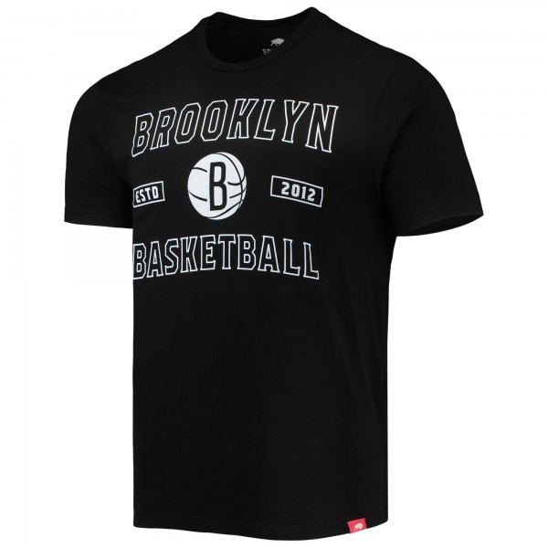 Футболка Brooklyn Nets Sportiqe Tri-Blend - Black