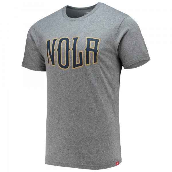 Футболка New Orleans Pelicans Sportiqe NOLA Comfy Tri-Blend - Gray