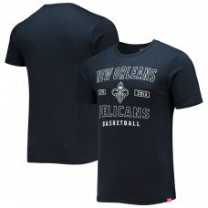 Футболка New Orleans Pelicans Sportiqe Team Ball Comfy Tri-Blend - Navy