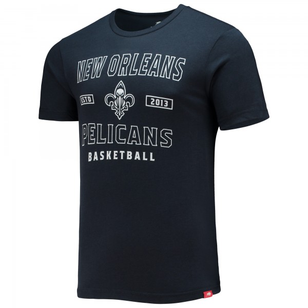 Футболка New Orleans Pelicans Sportiqe Team Ball Comfy Tri-Blend - Navy