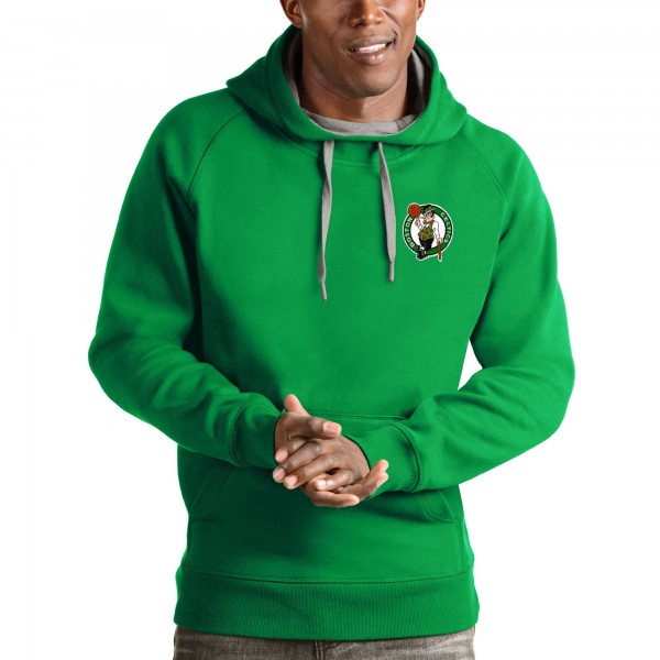 Толстовка с капюшоном Boston Celtics Antigua Victory - Kelly Green - фирменная одежда NBA