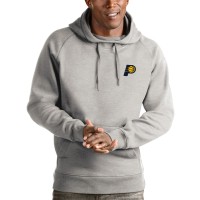 Толстовка с капюшоном Indiana Pacers Antigua Victory - Heathered Gray