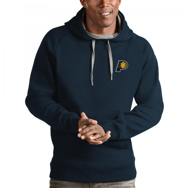 Толстовка с капюшоном Indiana Pacers Antigua Victory - Navy - фирменная одежда NBA